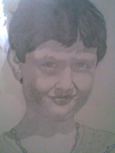 My painting, Guddi