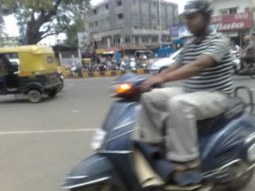 Me, in blore,