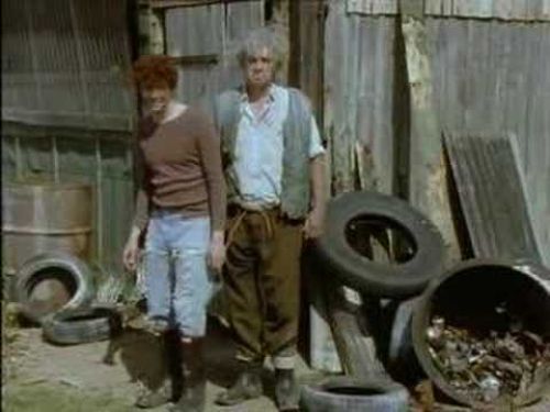 Eeprom and Jackie on the allotment
