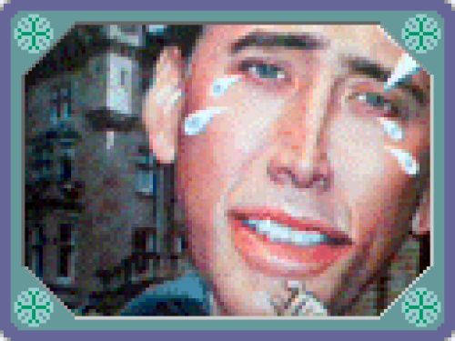 Crying man