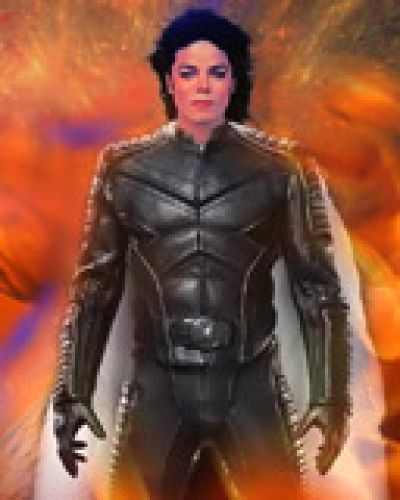 Michael as a superhero
