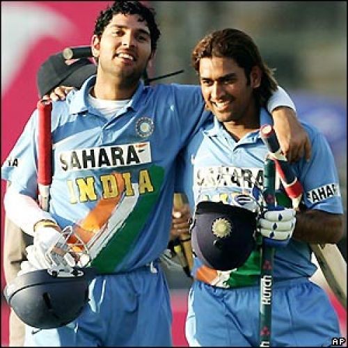 Yavraj singh&dhoni