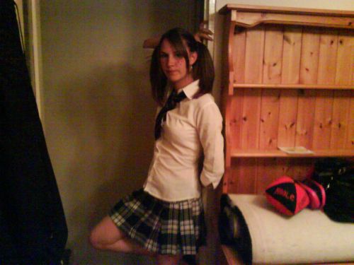Me as nawty school grl