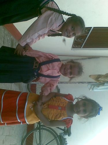 My sis with friends