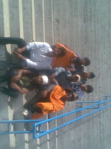 Friend nd me.