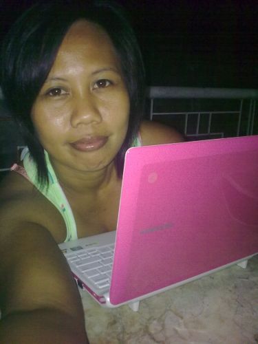 me wid mah lappy