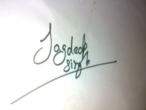 My autograph -nerd-